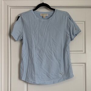 Michael Kors Light Blue Casual Top